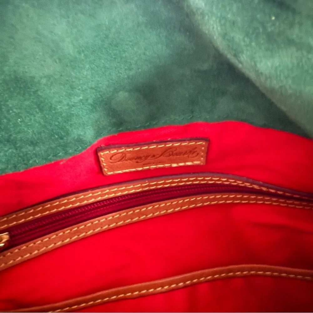 Dooney & Bourke Florentine Small Satchel – Cognac Leather - Picture 9 of 15